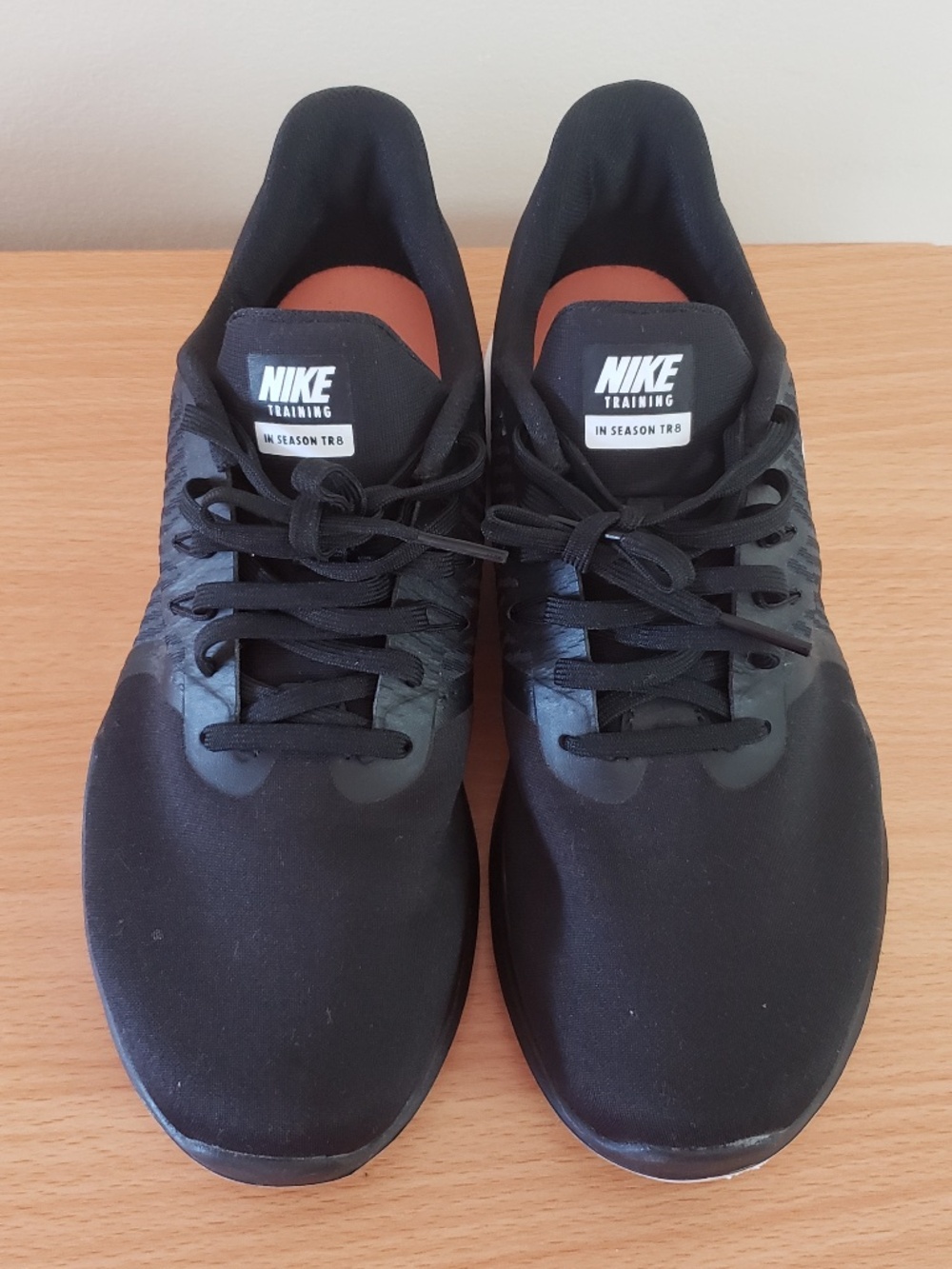 Nike Training In Season TR8, Women's Sneakers, Black, Size 7